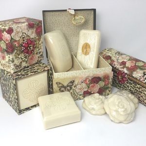 NWOT, Decorative Milled Luxury Soap Sets